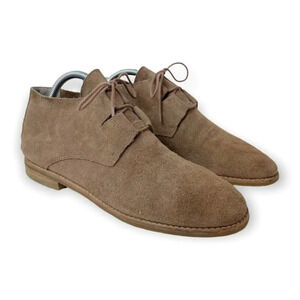 Eileen  Fisher Brown Baret-ss Lace Up Ankle Bootie